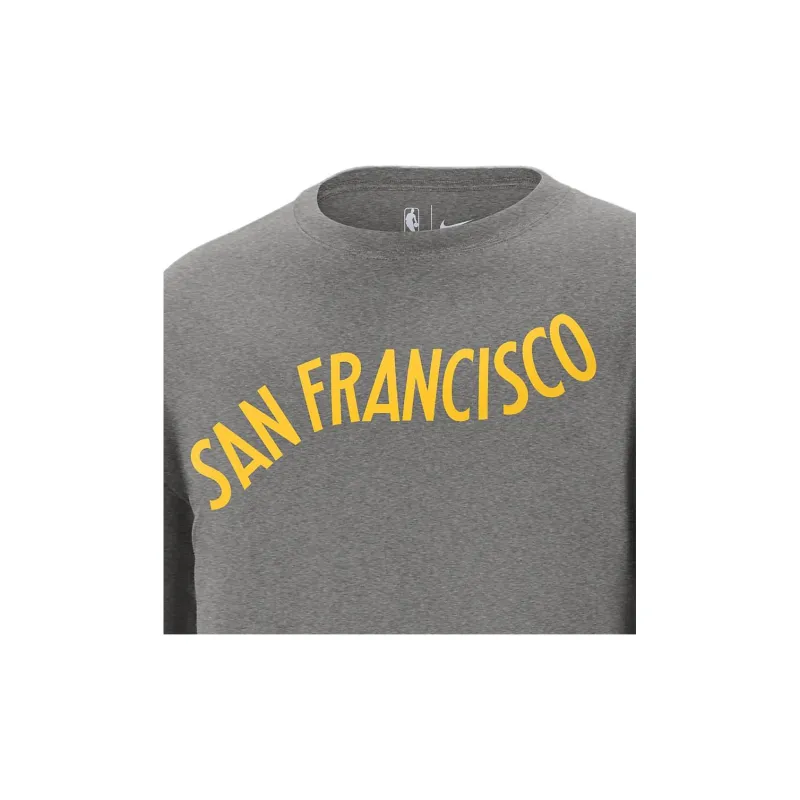 Nike Golden State Warriors 2023/24 City Edition Men's Nike Nba Max90 Long Sleeve T Shirt-2