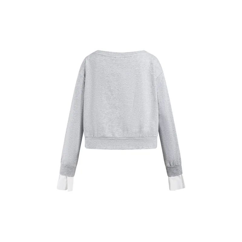 A21 Sweatshirts Women's Heather Gray-1