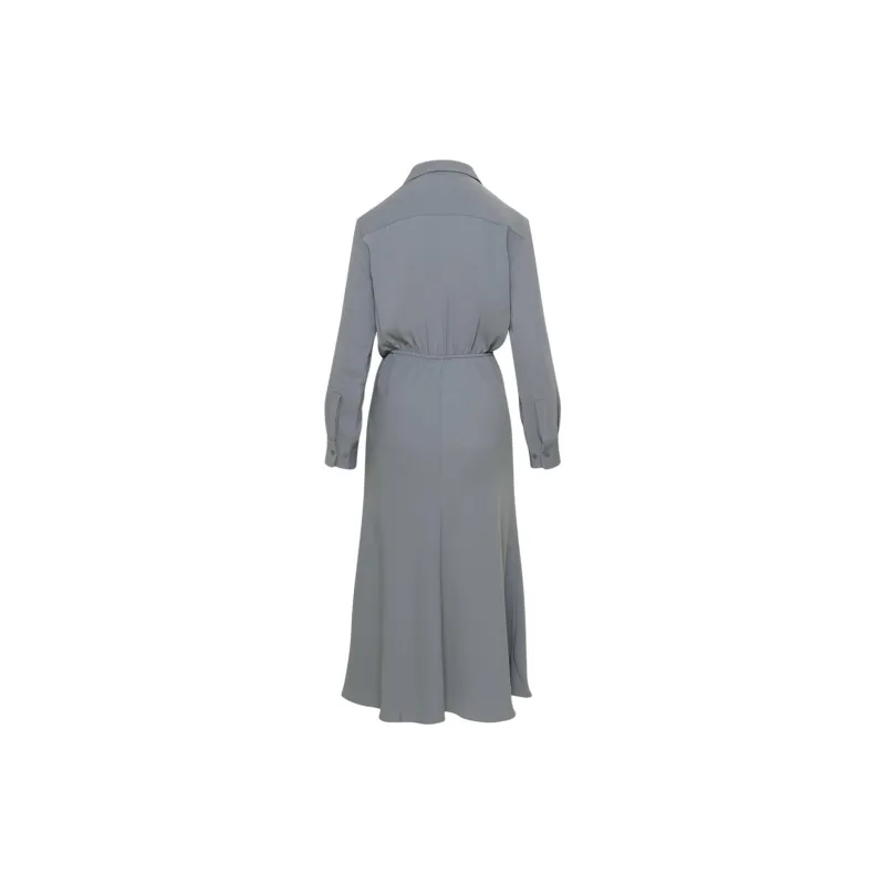 ARITZIA Babaton Abbey Dress Long-Sleeved Dresses Women's Shady Blue/Dark Blue-1