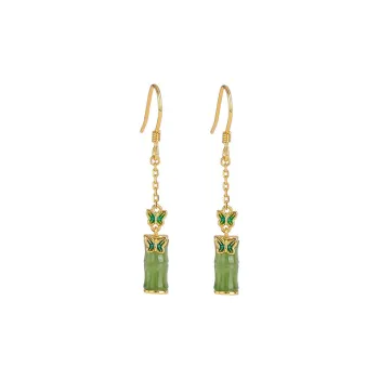 Royal Heaven's Choice Earrings Jasper Unisex