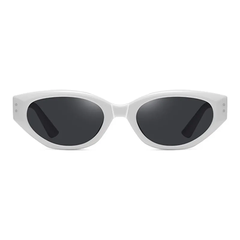 PRETTYALLUSION TR90 Irregular Shape Sunglasses Unisex-2