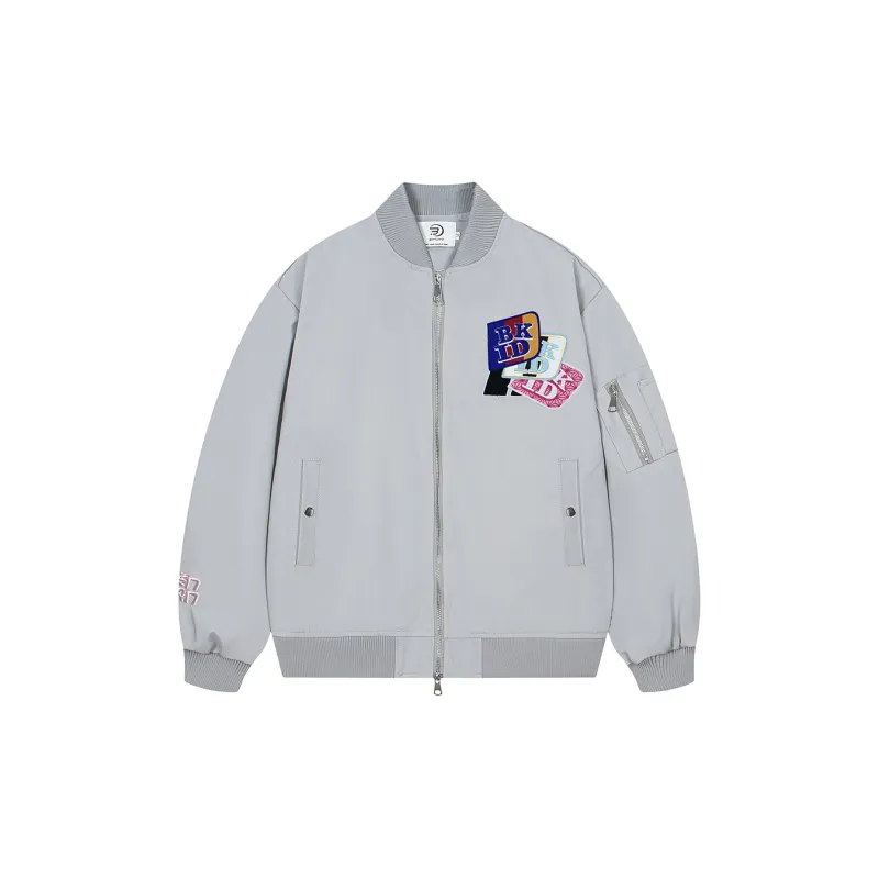 Keep It Light Baseball Jacket Unisex-8