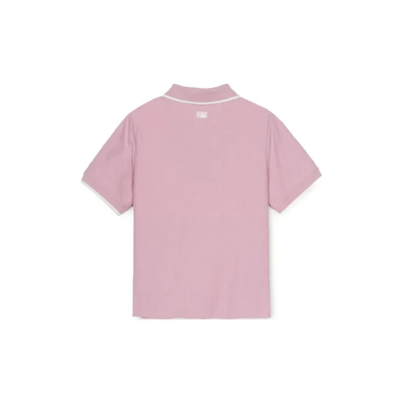 MLB New York Yankees Polo Shirt Women's Pink-1