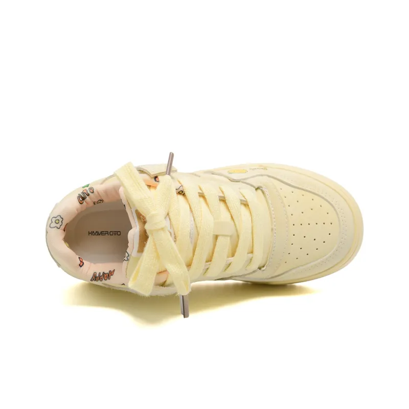 KAAVER OTTO Slip Resistant, Lightweight, And Breathable Low Top Skateboard Shoes Women's-5