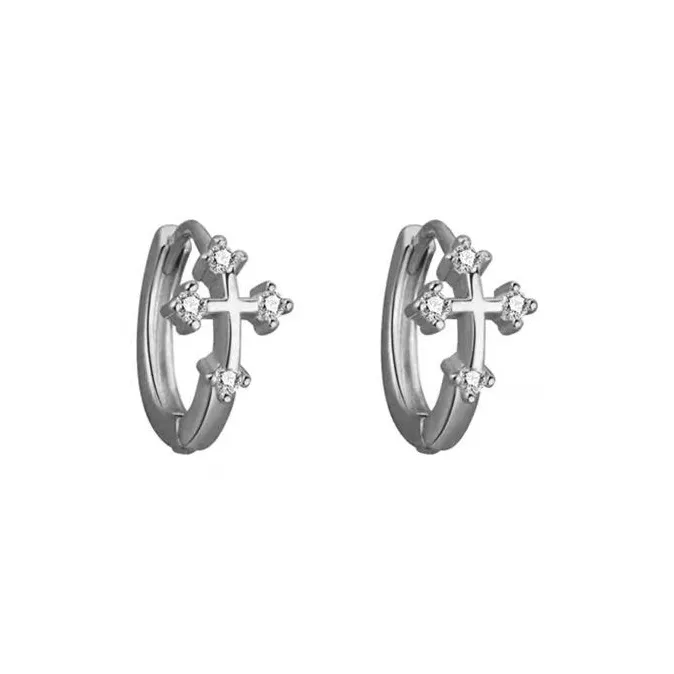 GUDUD Titanium Steel Earrings Women's-0