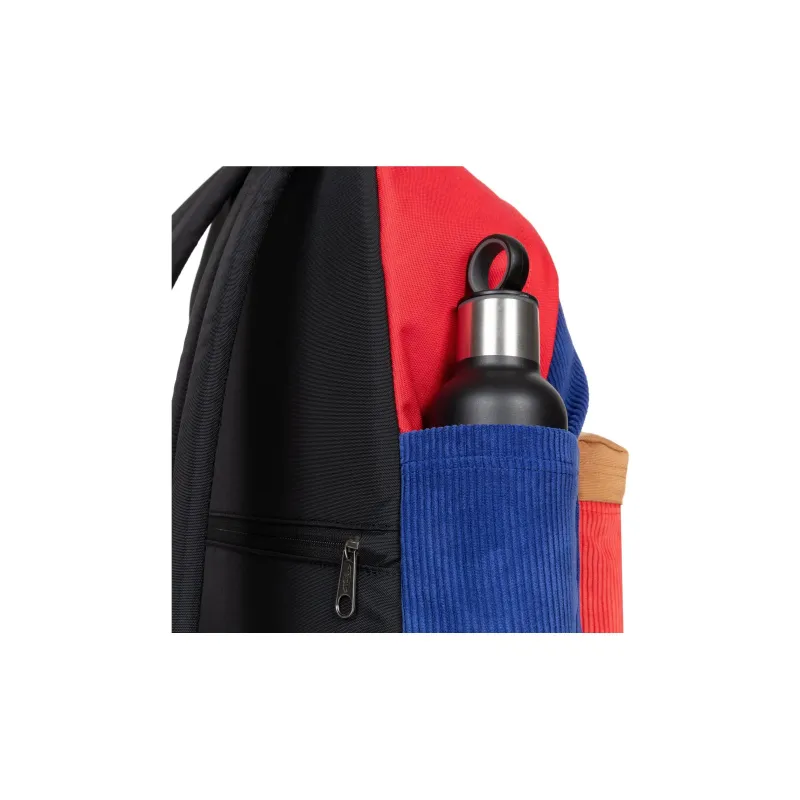 EASTPAK Polyester Backpack Medium Size Unisex Blue & Orange-4