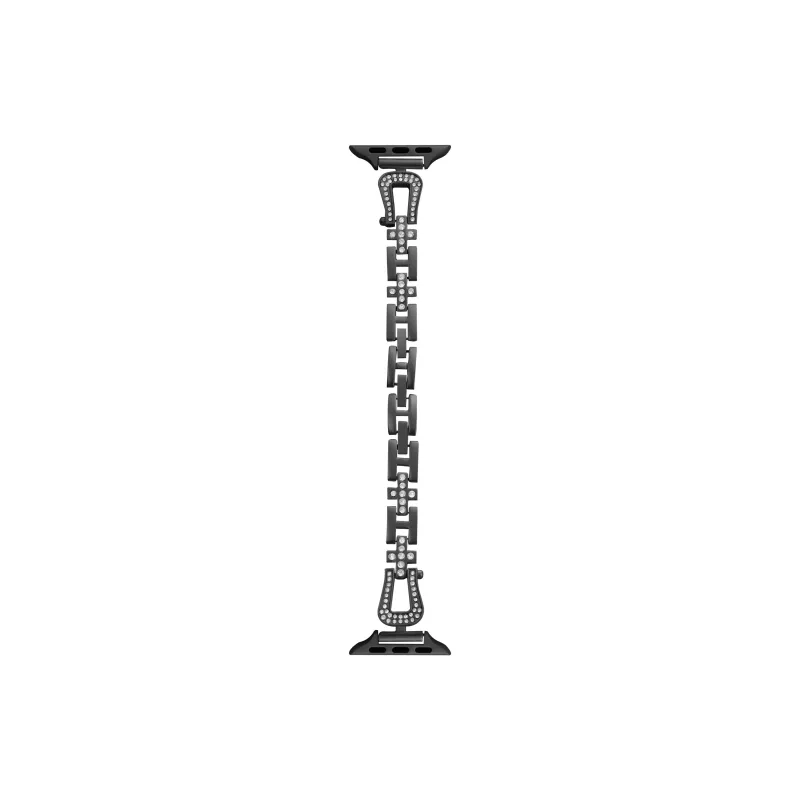 QIAOMISHI Apple Compatibility Watch Band 165mm Zinc Alloy Material-4