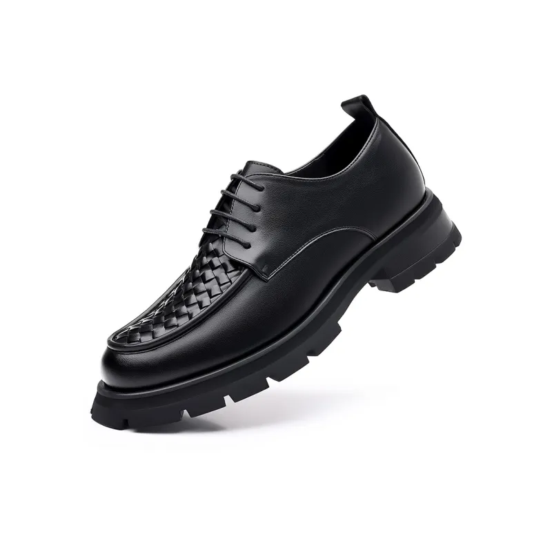JIETEGONGYANG Casual Shoes Men's Black-2