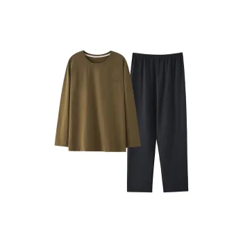 Pretty Lady Pajama Set Men's Olive Green
