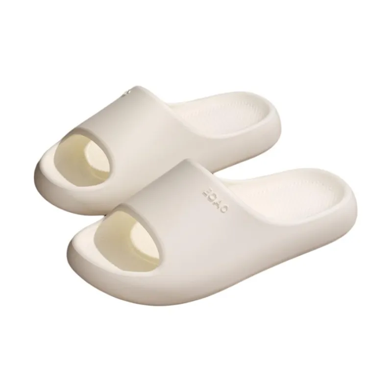 ECAC Men's Summer Indoor Home Squashy And Bouncy Feeling Bathroom Slip Resistant Platform Eva Slippers For Men-1