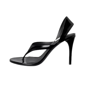 Alaia Strap Sandals 9cm Women's Black