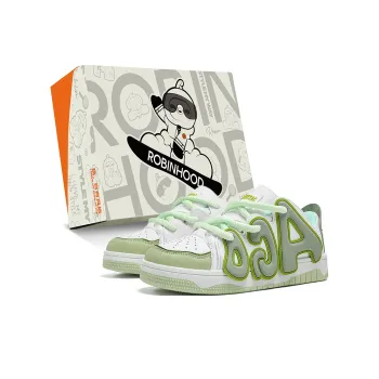 ROBINHOOD Low Top Skateboard Shoes Unisex Box Included