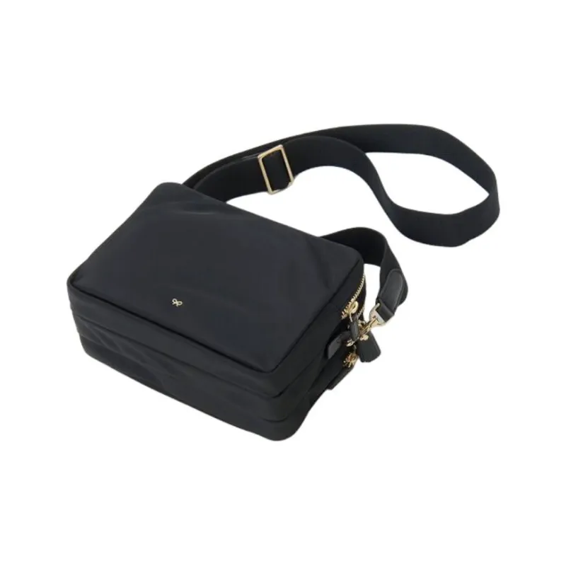 Anya Hindmarch Nylon Crossbody Bag Shoulder Bag Women's Black-1