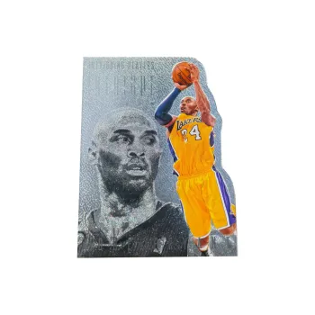 PANINI 2013 14 Kobe Bryant Conspiracy Irregular Shape Silver Etched 10th Anniversary Old Card Sports Cards 1 Pc