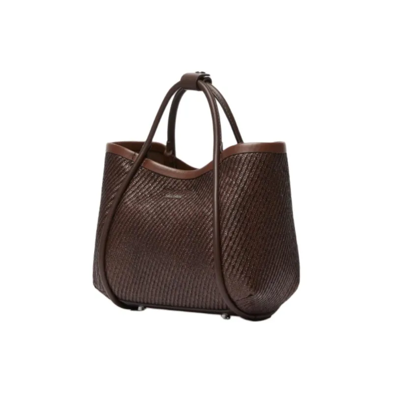 MaxMara Polyamide Shoulder Bags Handbags Extra Small Women's Dark Brown-2