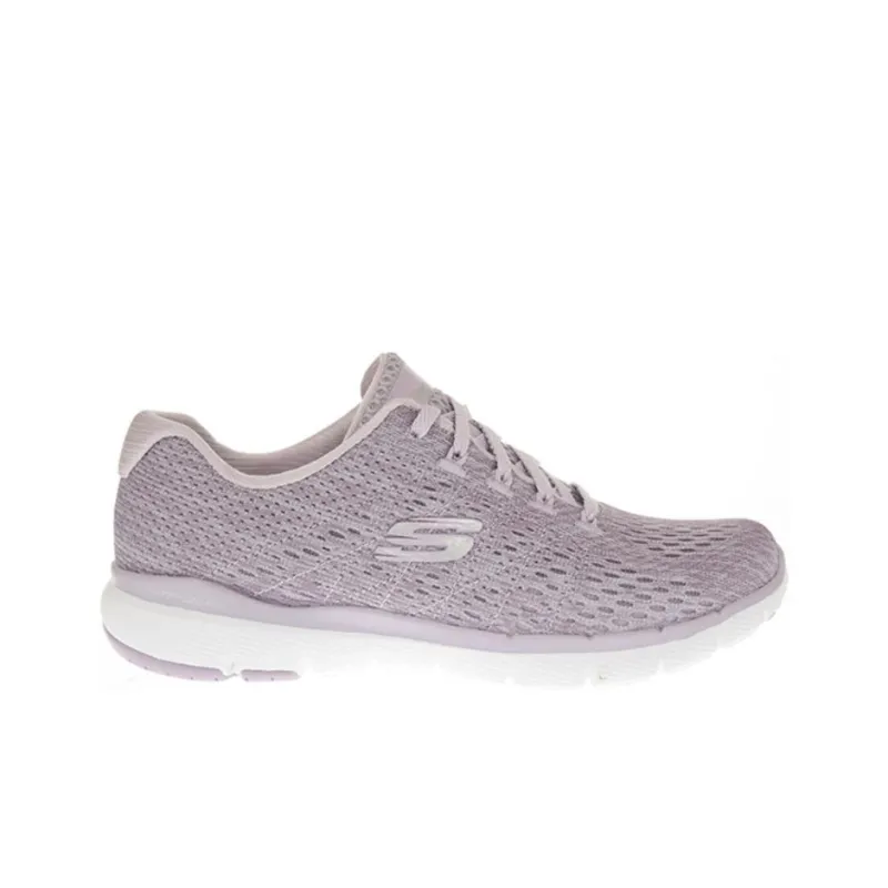 Skechers Flex Appeal 3.0 Anti-Slip Wear-Resistant Low-Top Casual Shoes Women's Purple-1