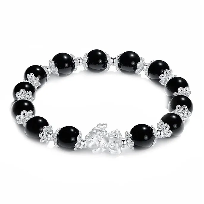 Ancient Jewelry Glass Cat Eye Bracelets Unisex-3