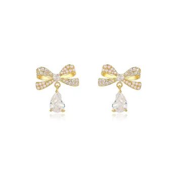 ONEKISS Gold Plated Copper Earrings Women's