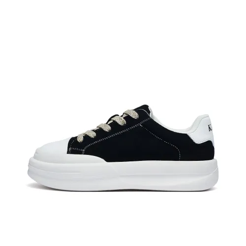 KAD Low Top Skateboard Shoes Men's Black