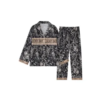 O'MESIK Pajama Set Women's Black
