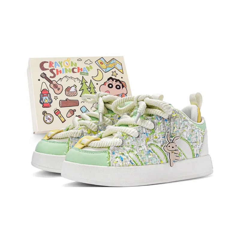 Crayon Shinchan Low Top Skateboard Shoes Unisex-5