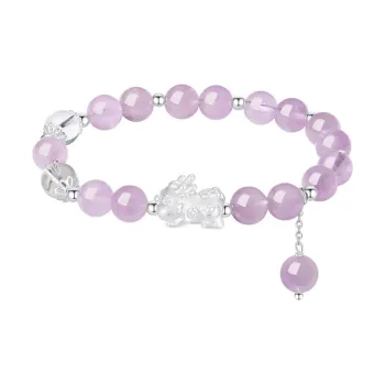 Long Fu Crystal Joyful Festival Good Luck Versatile Accessory Women's