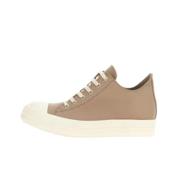 RICK OWENS/RO Low Top Skateboard Shoes Women's Beige