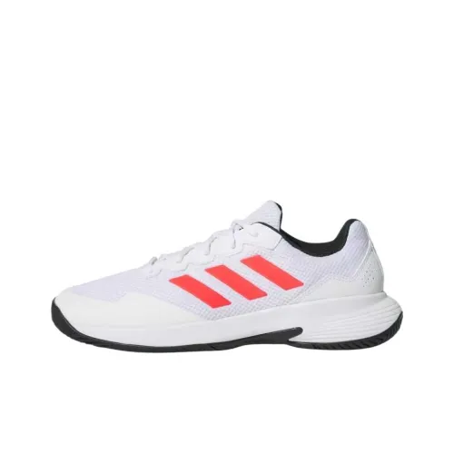 Adidas Cushioning Low Top Tennis Shoes Men's White