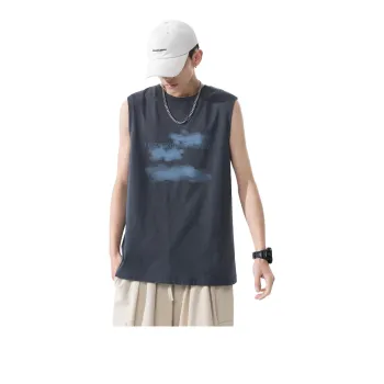 Fakeyoung Tank Tops Unisex Light Gray