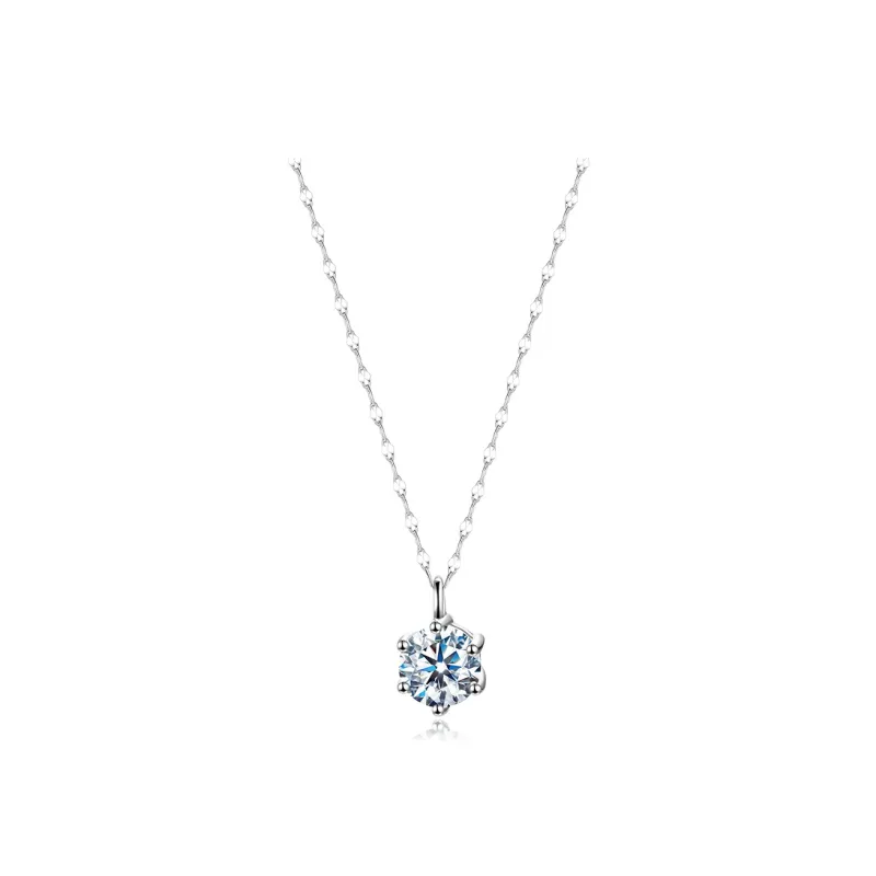 MISS TOOYA S925 Silver Necklaces Women's-0