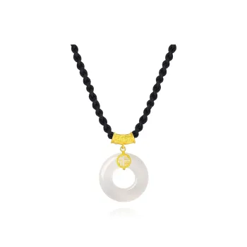 Master Kim Chalcedony Necklaces Unisex