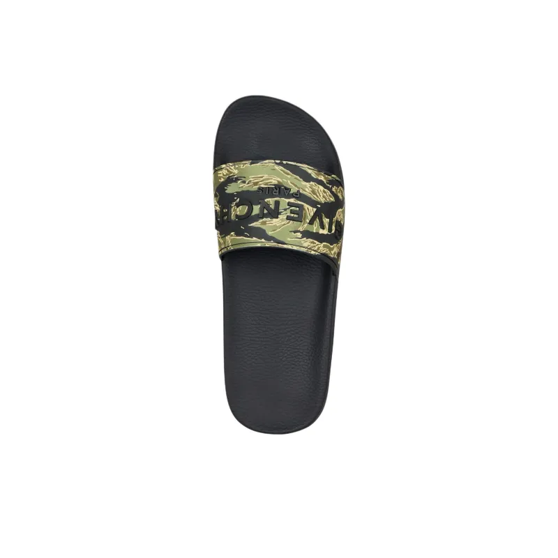 Givenchy Slip Resistant Slide Slippers Men's Army Green-4