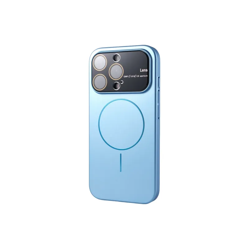 DEPA PC Material Fully Enclosed Large Lens Window Phone Cases Compatible With Apple 12/13/14/15/16 Series Minimalist-7