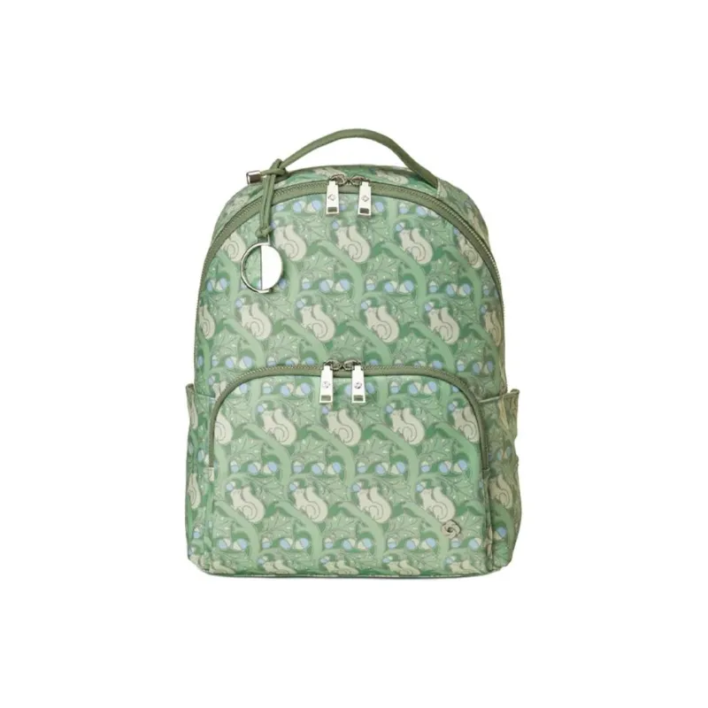 SAMSONITE V&A Collaboration LIBRA 2.0 Fabric Backpack Women's Green-0