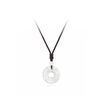 Ancient Jewelry Chalcedony Necklaces Unisex