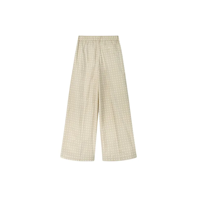 KENZO Pattern jacquard Trousers-1