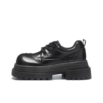 Little Red Man Ballet Flats Casual Single Shoes Women's Black