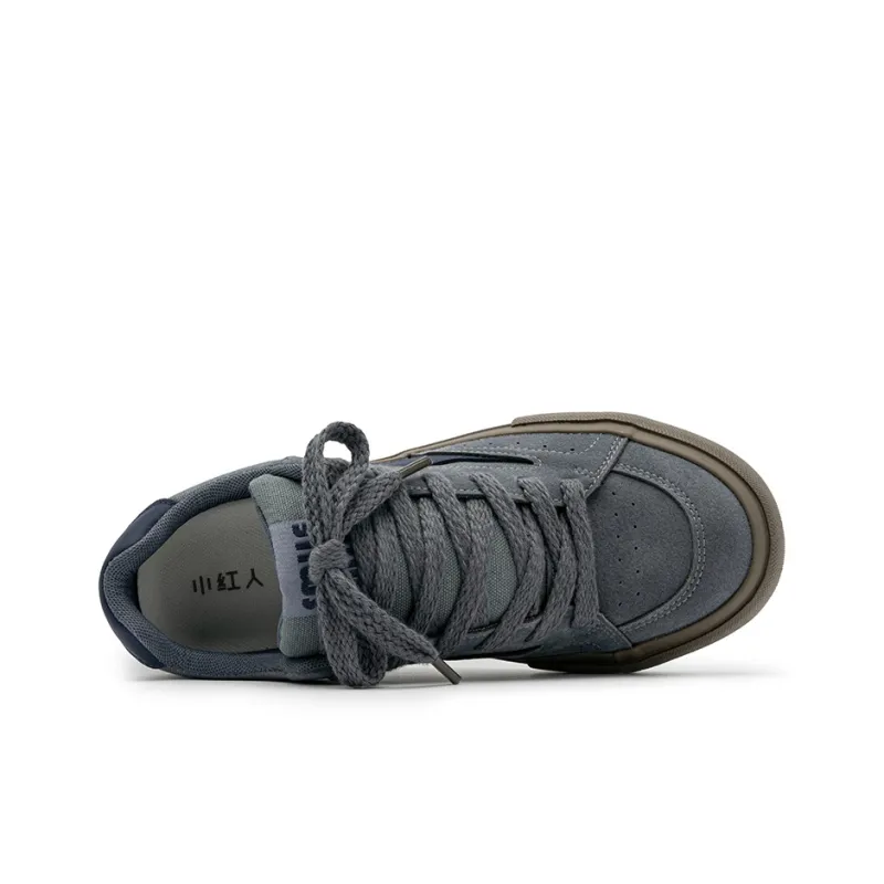 Little Red Man Lightweight And Breathable Low Top Skateboard Shoes Men's-8