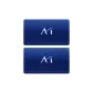 Blue (2 Pack) 75% cotton, High-Rebound Moisture-Wicking