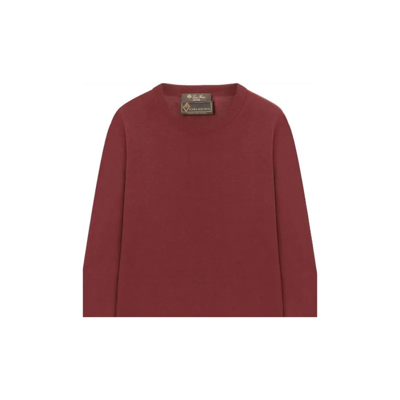 Loro Piana Sweater Women's Burgundy-4