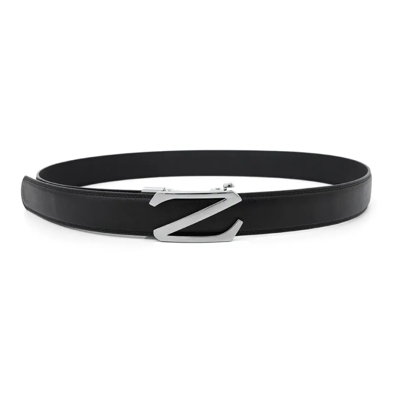 BAIJUAN Cow Leather Belts Men's 3.5CM-2