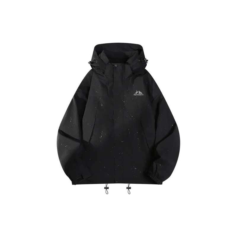 Feiyue Water-Resistant Windproof Warm Water-Repellent Windbreaker Jacket Unisex-36