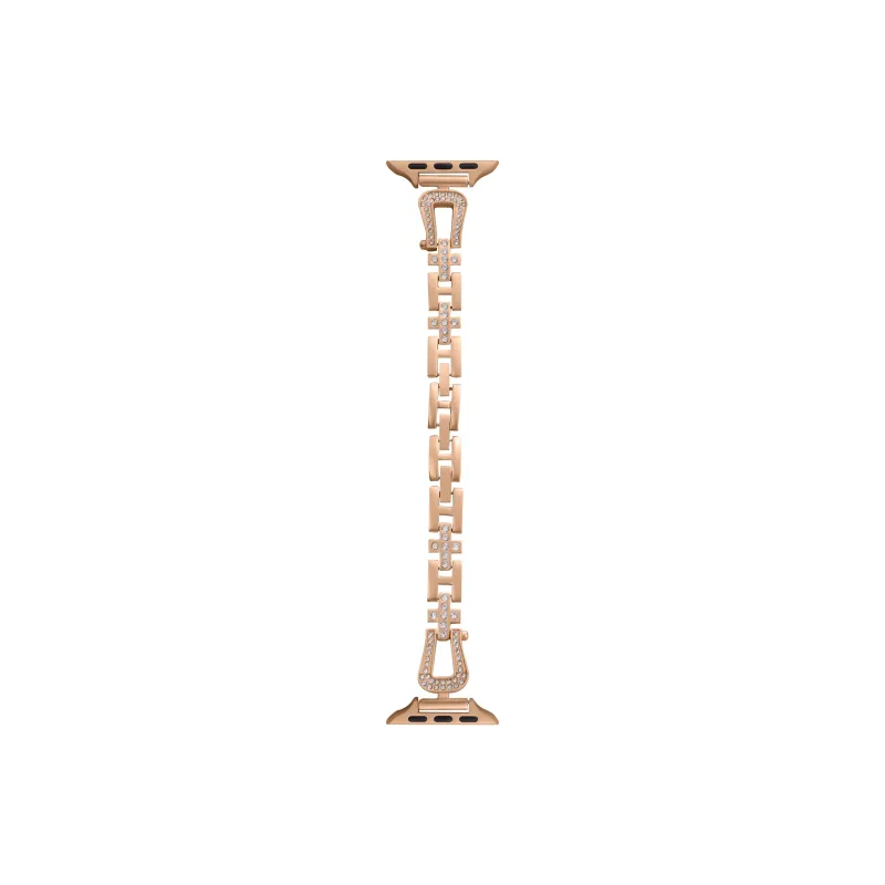 QIAOMISHI Apple Compatibility Watch Band 165mm Zinc Alloy Material-6
