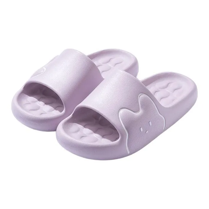 ECAC Men's Summer Indoor Home Slippers, Eva Slip Resistant Bathroom Bathing Slippers For Women's-4