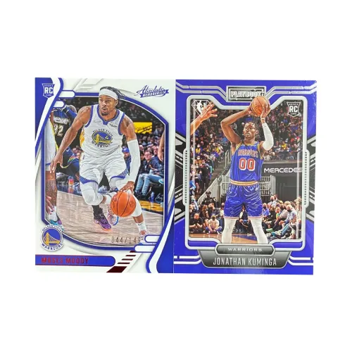 PANINI 2021 22 Warriors Rising Stars Moody 149 Kuminga RC Special Card Sports Cards 2 Pcs