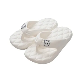 Thin Strips Slippers Women's, Ivory