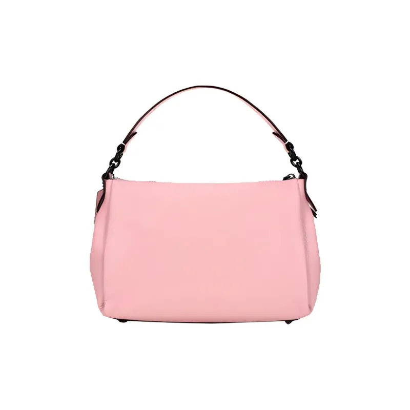 COACH Shay Leather Crossbody Bag Medium Size Women's Cherry Blossom Pink-4