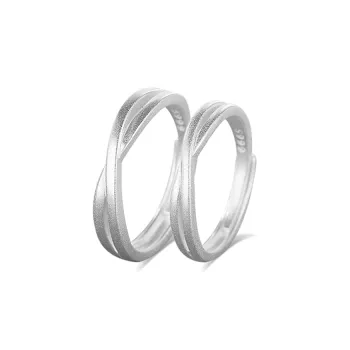 WANLIACC S999 Fine Silver Rings Unisex
