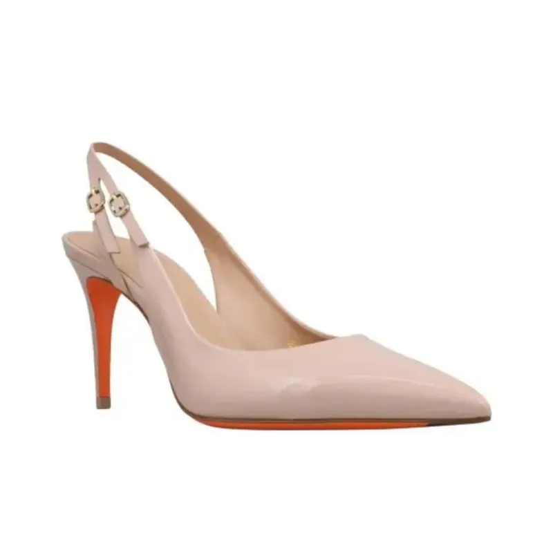 Santoni 85mm Audrey Pumps-2