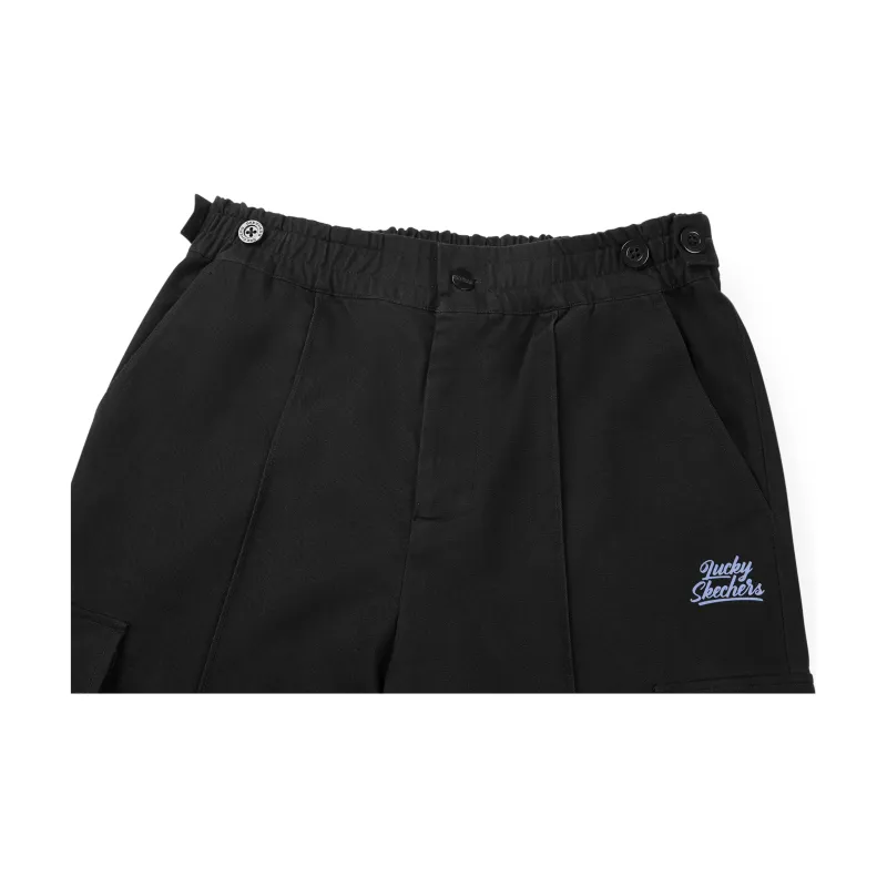 Skechers New Year Casual Pants Women's Carbon Black-2